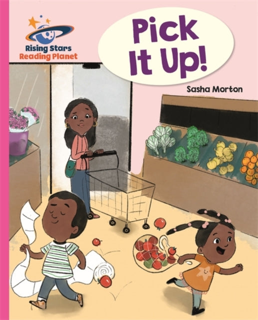 Sasha Morton - Reading Planet - Pick it up! - Pink B: Galaxy - Paperba