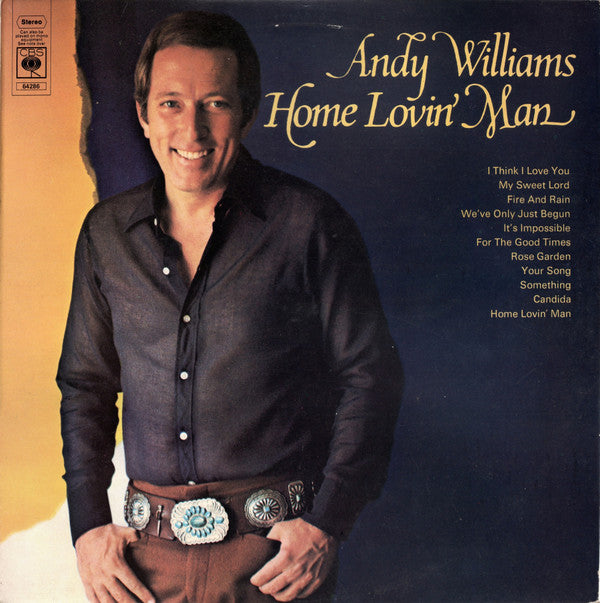 Andy Williams - Home Lovin' Man - Used Vinyl Record