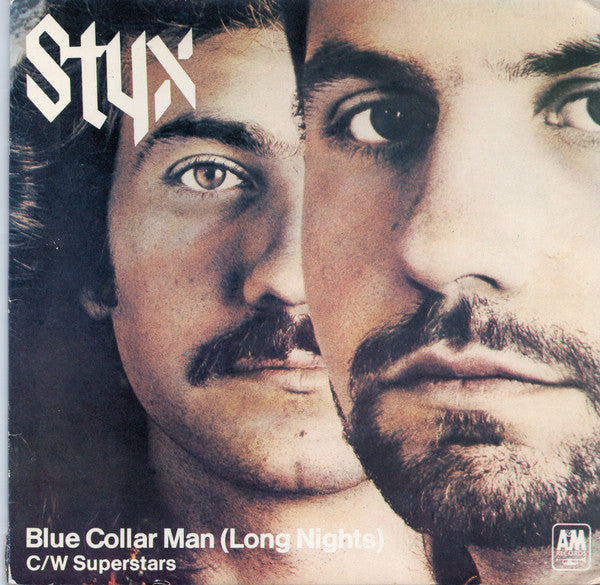 Styx - Blue Collar Man (Long Nights) - Used Vinyl Record 7"