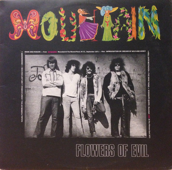 Mountain - Flowers Of Evil - Used Vinyl Record