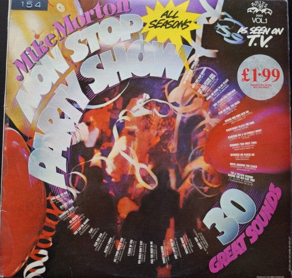 Mike Morton - Non Stop Party Show Vol. 1 - Used Vinyl Record