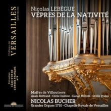 NICOLAS BUCHER; MAIL - LEBEGUE VEPRES DE LA NATIVITE - CD