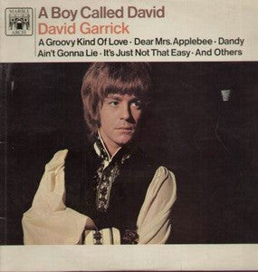 David Garrick - A Boy Called David - Used Vinyl Record