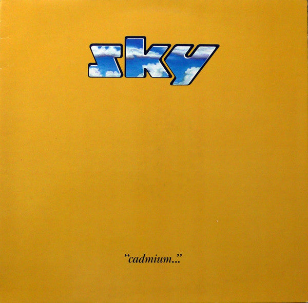 Sky - "Cadmium..." - Used Vinyl Record