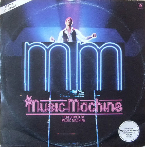 Music Machine - / Let Me Feel Your Heartbeat - Used Vinyl Record 12"