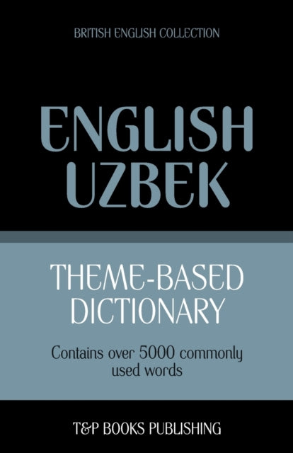 aranov - me-based dictionary British English-Uzbek - 5000 words - New