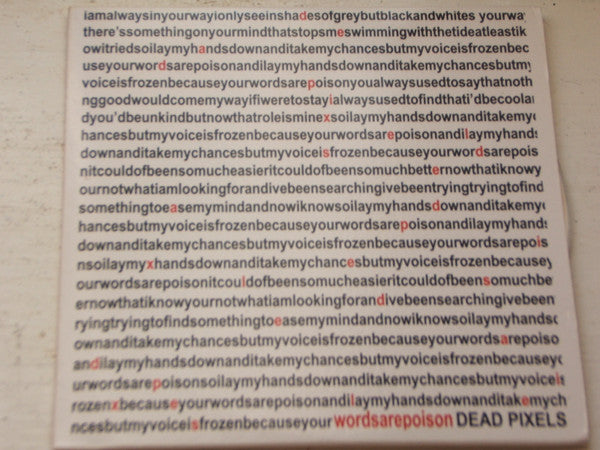 Dead Pixels - Words Are Poison - Used CD