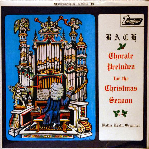 Johann Sebastian Bac - Chorale Preludes For The Christmas Season - U