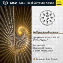 Wolfgang Amadeus Mozart. Symphonies KV 543 "No. 39", KV 551 - CD