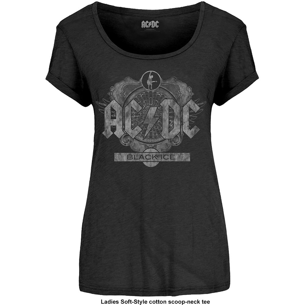 AC/DC - tshirt - Ladies - Short Sleeves - Small