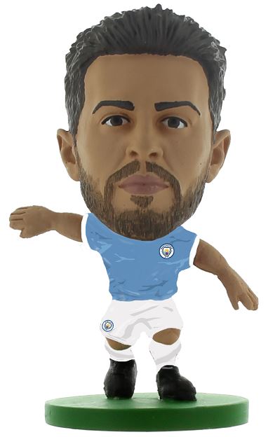 Soccerstarz - Man City Bernardo Silva - Home Kit (Classic Kit) /Figure