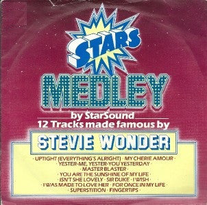 Stars On 45 - Stars On Stevie - Used Vinyl Record 7"