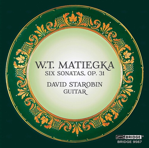MATIEGKA / STAROBIN - SIX SONATAS 31 - CD