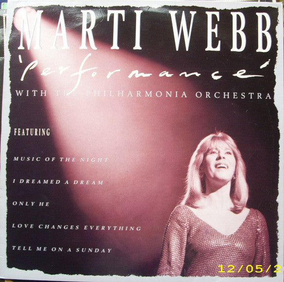 Marti Webb - Performance - Used Vinyl Record