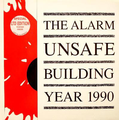 Alarm - Unsafe Building Year 1990 - Used Vinyl Record 12"