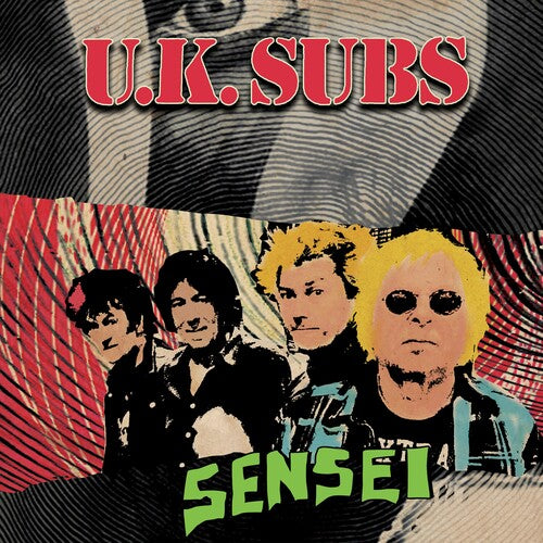 UK SUBS - SENSEI - GREEN - Vinyl Record 7