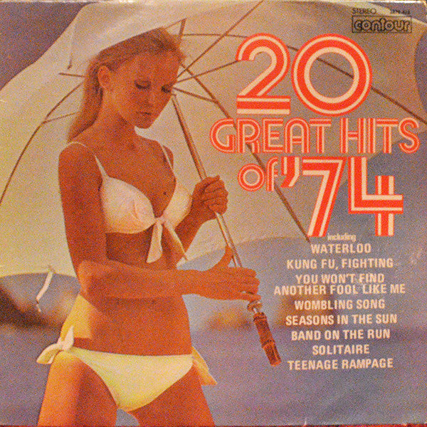 Unknown Artist - 20 Great Hits Of '74 - Used Vinyl Record
