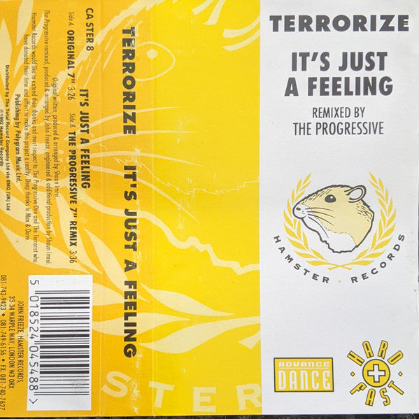 Terrorize - It's Just A Feeling (Remixed By The Progressive) - Used C
