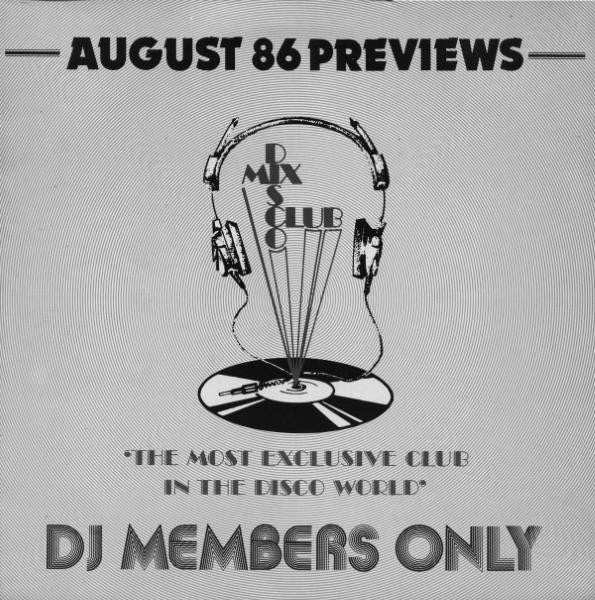 Various - August 86 - Previews - Used Vinyl Record