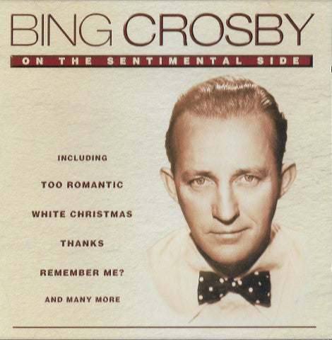 Bing Crosby - On The Sentimental Side - Used CD
