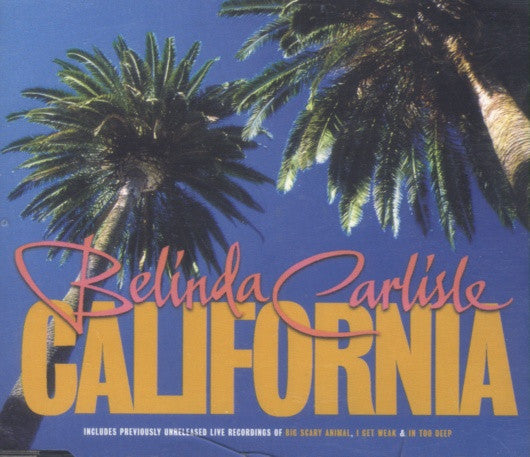 Belinda Carlisle - California - Used CD