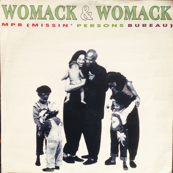 Womack & Womack - MPB (Missin' Persons Bureau) - Used Vinyl Record 12