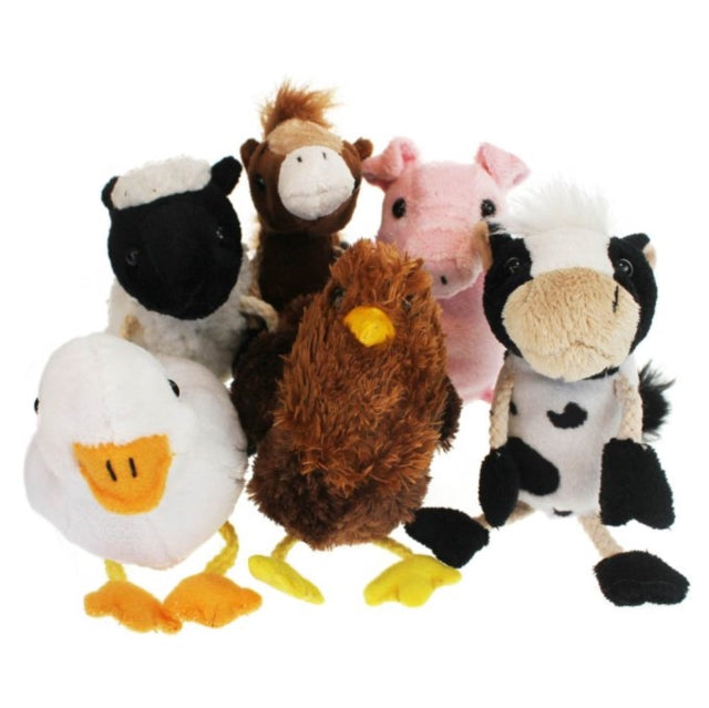 Farm Animals Set of 6 Soft Toy - Paperback