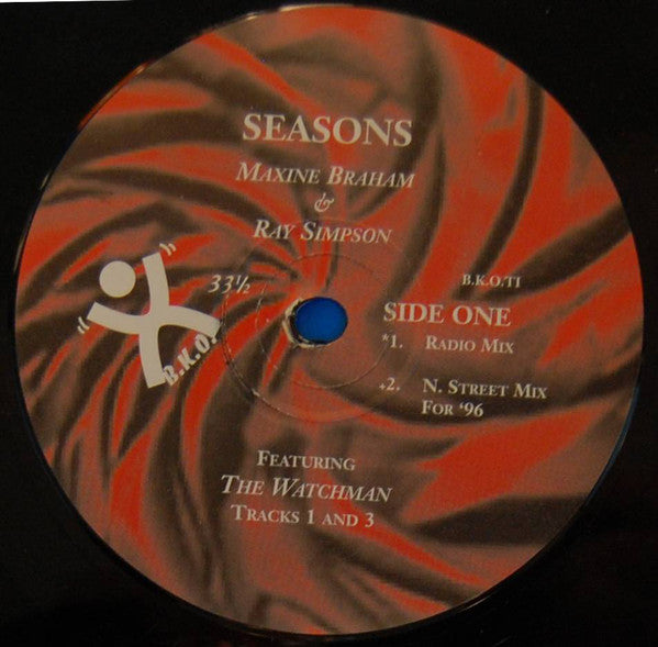 Maxine Braham - Seasons - Used Vinyl Record 12"