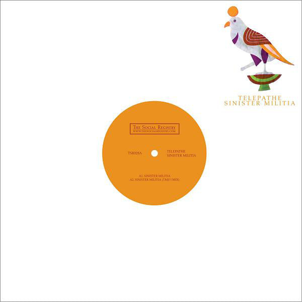 Telepathe - Sinister Militia - Used Vinyl Record 12"