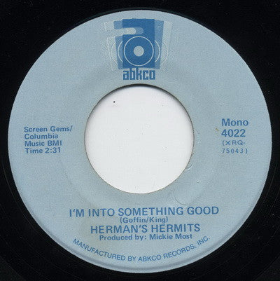 Herman's Hermits - I'm Into Something Good / Can't You Hear My Heartb