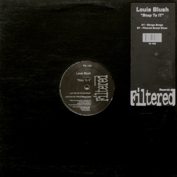 Louis Blush - Step To It - Used Vinyl Record 12"