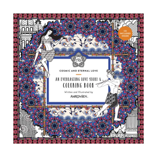 Sarah McMenemy - Amrita Sen Cosmic and Eternal Love Coloring Book - Pa