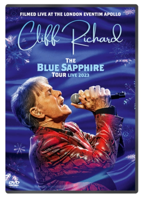 CLIFF RICHARD - Blue Sapphire Tour - New DVD