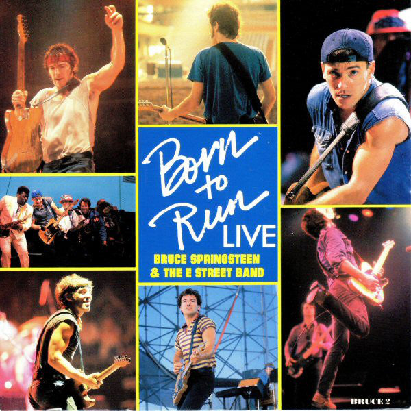 Bruce Springsteen & - Born To Run (Live) - Used Vinyl Record 7"