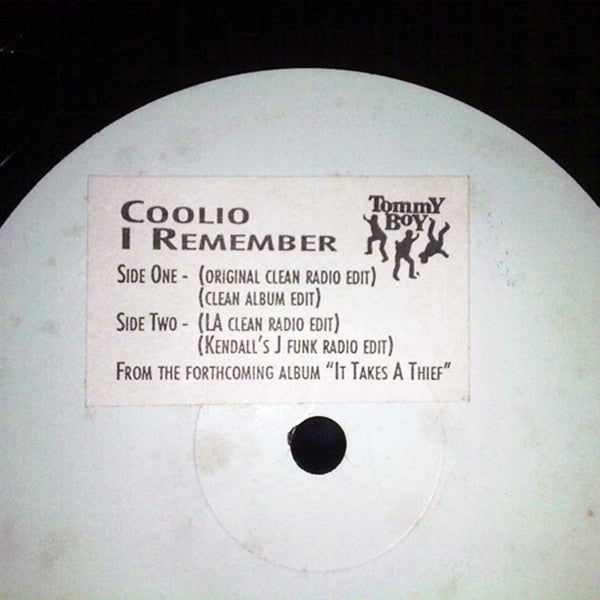 Coolio - I Remember - Used Vinyl Record 12"