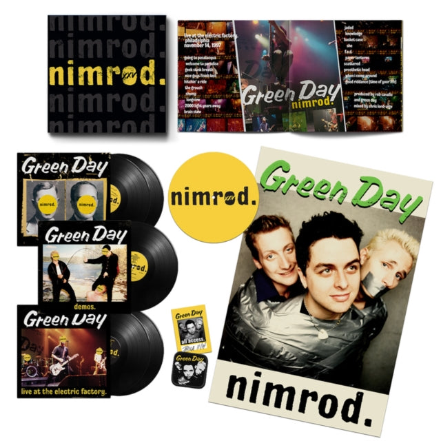 GREEN DAY - NIMROD (25TH ANNIVERSARY EDITION) - Vinyl Record VINYL
