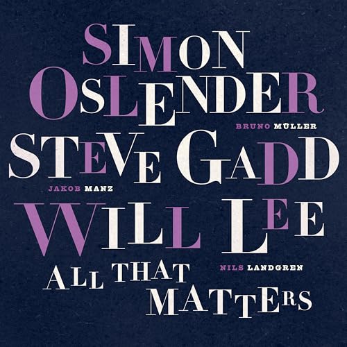 Simon Oslender - All That Matters - New Vinyl Record