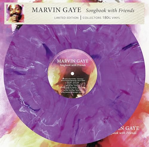 MARVIN GAYE - SONGBOOK WITH FRIENDS (LTD MARBLED VINYL) - Vinyl Record
