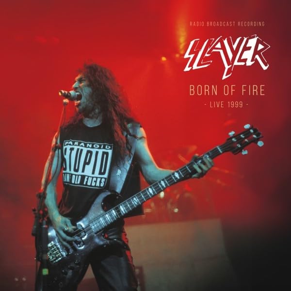 SLAYER - BORN OF FIRE, LIVE 1999 (RED VINYL) - Vinyl Record