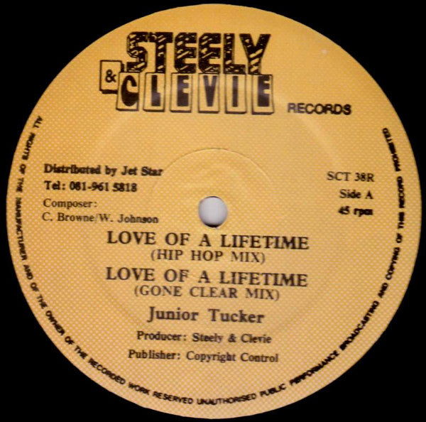 Junior Tucker - Love Of A Lifetime - Used Vinyl Record 12"