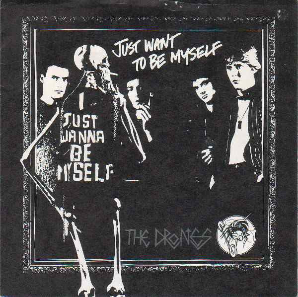 Drones - Bone Idol / Just Want To Be Myself - Used Vinyl Record 7"