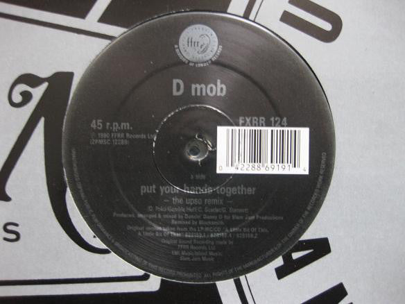 D Mob - Put Your Hands Together (Upso Remixes) - Used Vinyl Record 12