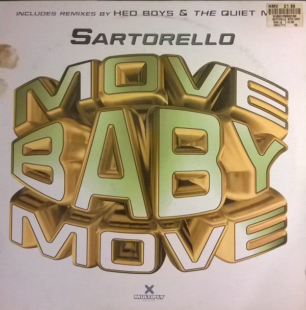 Marco Sartorello - Move Baby Move - Used Vinyl Record 12"