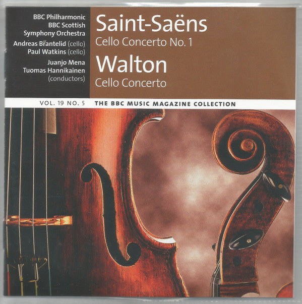 Andreas Brantelid - Saint-Saëns & Walton Cello Concertos - Used CD