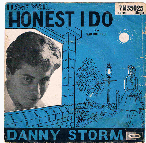 Danny Storm - Honest I Do - Used Vinyl Record 7"
