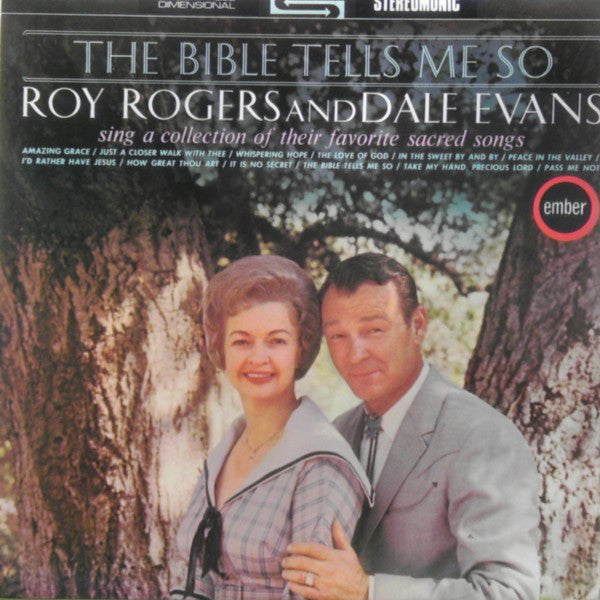 Roy Rogers And Dale - Bible Tells Me So - Used Vinyl Record