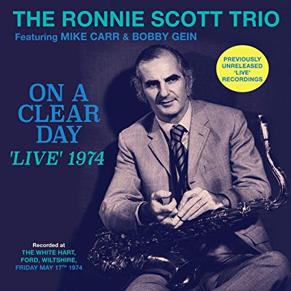 Ronnie Scott Trio - On a Clear Day - CD