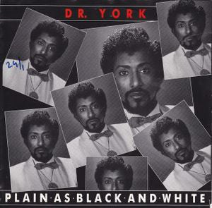 Dr. York - Plain As Black And White - Used Vinyl Record 12"