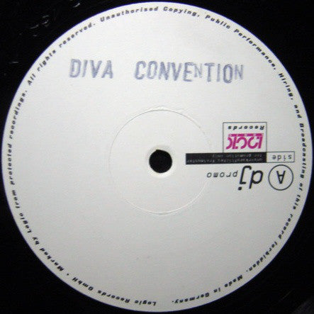 Diva Convention - Never Leave You Lonely - Used Vinyl Record 12"
