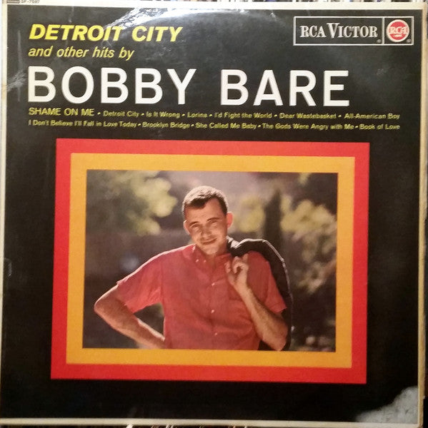 Bobby Bare - Detroit City And Other Hits By - Used Vinyl Record